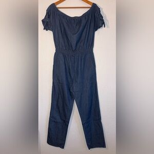 derek ♥️ heart jean jumpsuit size L
